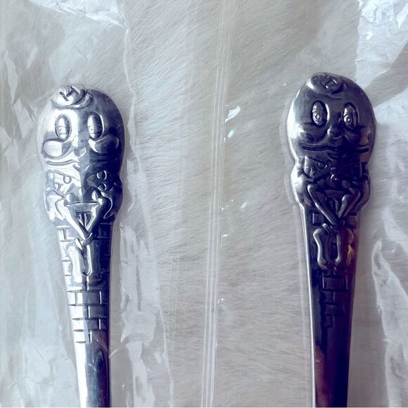 1994 Oneida Humpty Dumpty 5 Piece Child Flatware set, Made in USA NEW in pkg - Picture 2 of 13